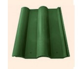 Черепица полимерпесчаная рядовая зеленая